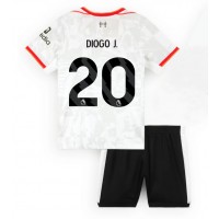 Camisa de time de futebol Liverpool Diogo Jota #20 Replicas 3º Equipamento Infantil 2024-25 Manga Curta (+ Calças curtas)